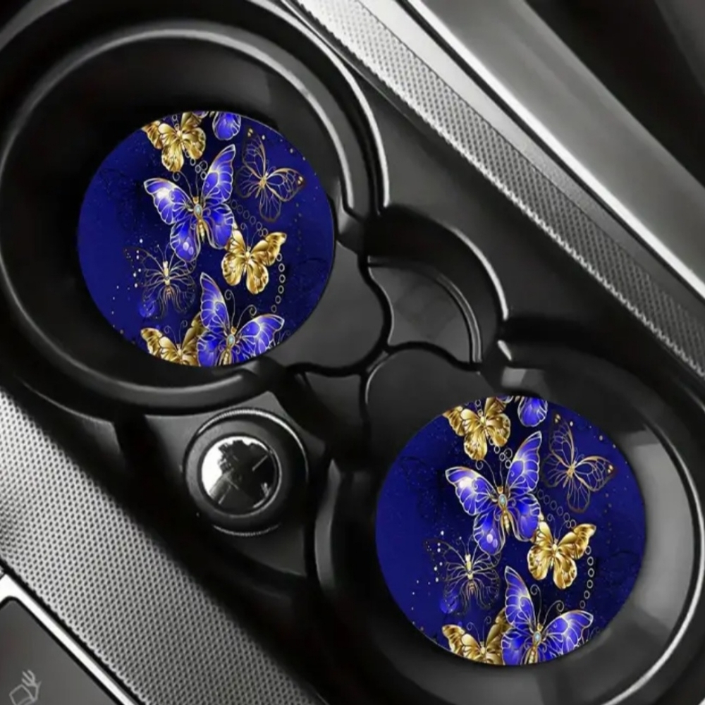 Car cup coasters